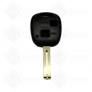 CARCAÇA TOYOTA S/SUPORTE PILHA - 2 BOTÕES-TOY 48- (TOY-SH-16) =TO 1C2