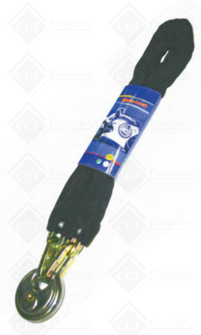 CORRENTE POTENT P/ BICICLETA E MOTO C/CADEADO * 15330/90 *