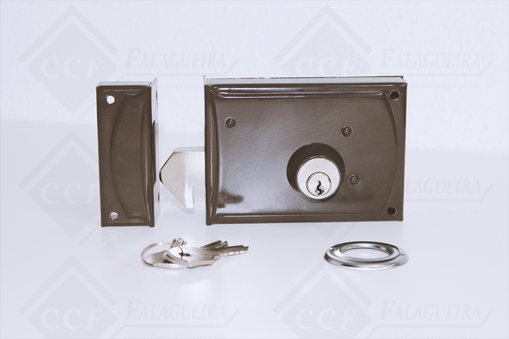 FECHADURA CRC REF: 600/01  SIMPLES - CXª 12 - ESQª C/GANCHO NQ