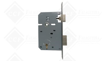 FECHADURA AGC  REF: 716 C/ CHAVE 4 ENTRADAS INOX