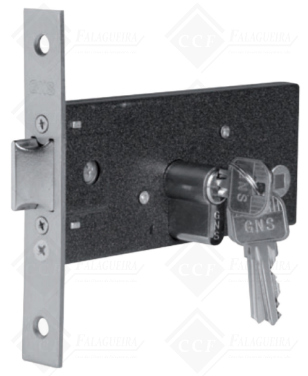 FECHADURA GNS REF:5791.70SC-I  ALMOFADA S/CILINDRO 70/B INOX