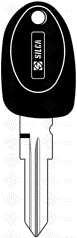 CHAVE AUTO CODIGO S/CHIP (GT 15RAT)
