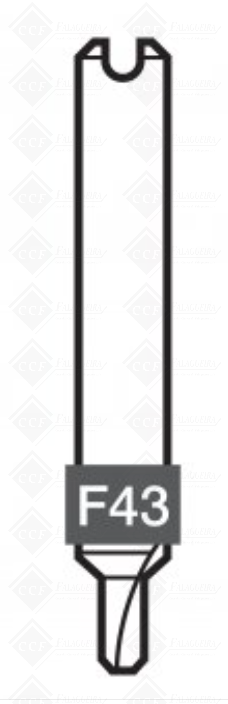 PONTO AÇO T43 - D908987ZR / D740371ZB - P/ KABA STAR