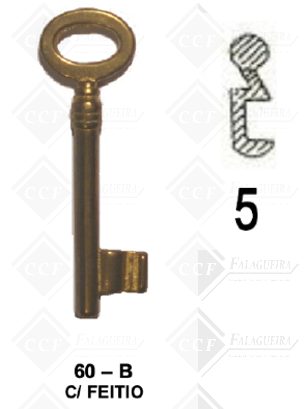 CHAVES DE PALHETAO (60B FEITIO 5)