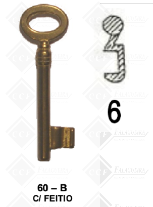 CHAVES DE PALHETAO (60B FEITIO 6)