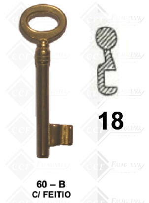 CHAVES DE PALHETAO (60B FEITIO 18)