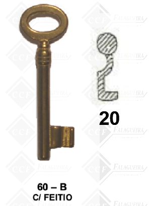 CHAVES DE PALHETAO (60B FEITIO 20)