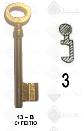 CHAVES DE PALHETAO (13B FEITIO 3)