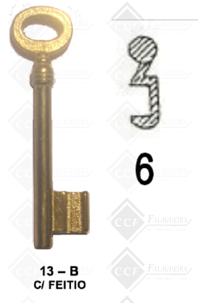 CHAVES DE PALHETAO (13B FEITIO 6)