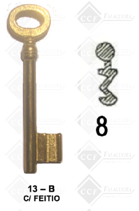 CHAVES DE PALHETAO (13B FEITIO 8)