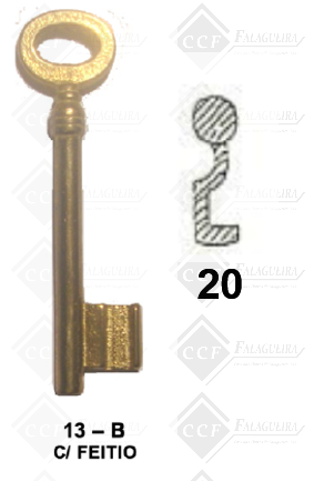 CHAVES DE PALHETAO (13B FEITIO 20)