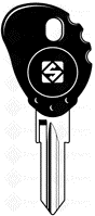 CHAVE AUTO CODIGO S/CHIP (ZD 23RT)