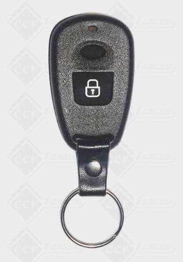 CARCAÇA (HYN-SH-14) 3 BOTÕES P/HYUNDAI, KIA S/ LAMINA