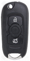 COMANDO AUTO SILCA (HU 100R23) P/OPEL ASTRA -3 BOTÕES
