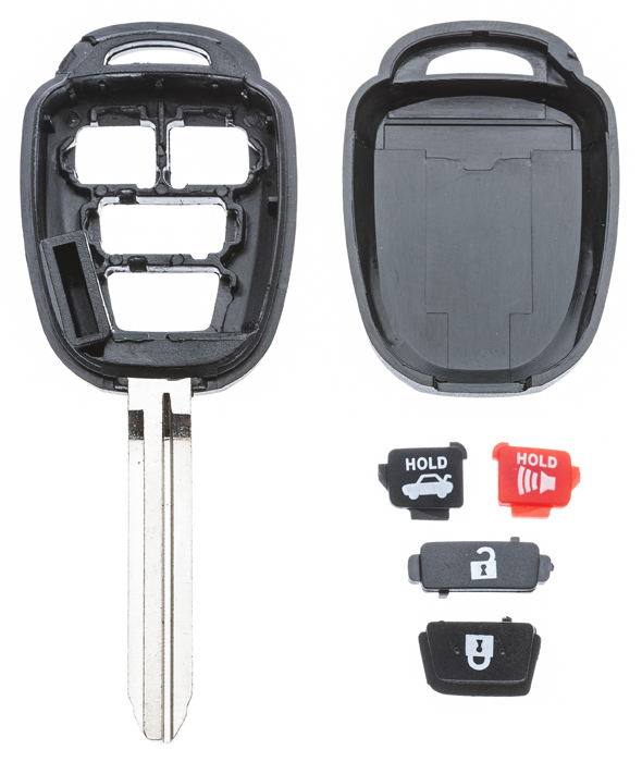 CARCAÇA TOYOTA SILCA -(TOY 43CRS7N)- 4 BOTÕES