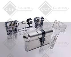 CILINDROS ABUS PFAFFENHAIN VELA MX 410 - 30/30 ANTI-PÂNICO - LATÃO (PF)