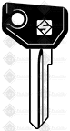 CHAVES AUTO C/ PLASTICA (AF 7CP)