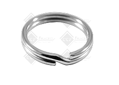 ARGOLAS EM AÇO DE 25mm COM ABERTURA - AVK131003 100 unidades