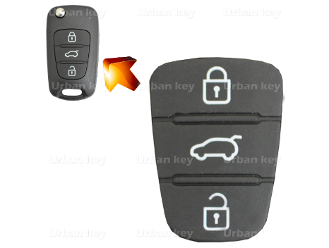 BORRACHA (HYN-SH-25K)-3 BT-P/HYUNDAI/KIA