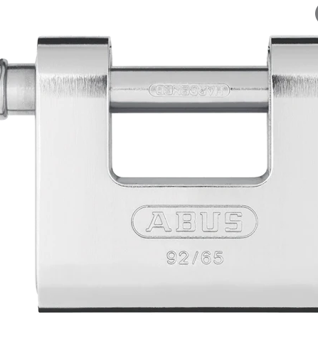 CADEADO ABUS MONOBLOCK 65MM LATÃO