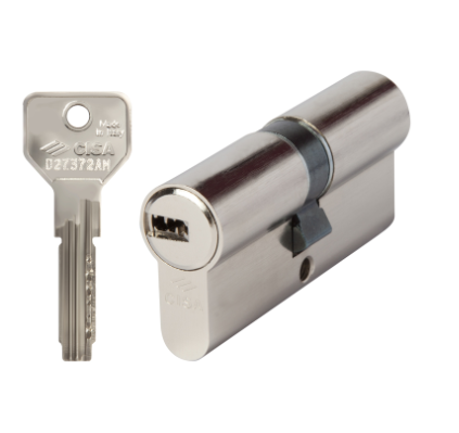 CILINDRO CISA ASIX NIQUELADO 28 35X40