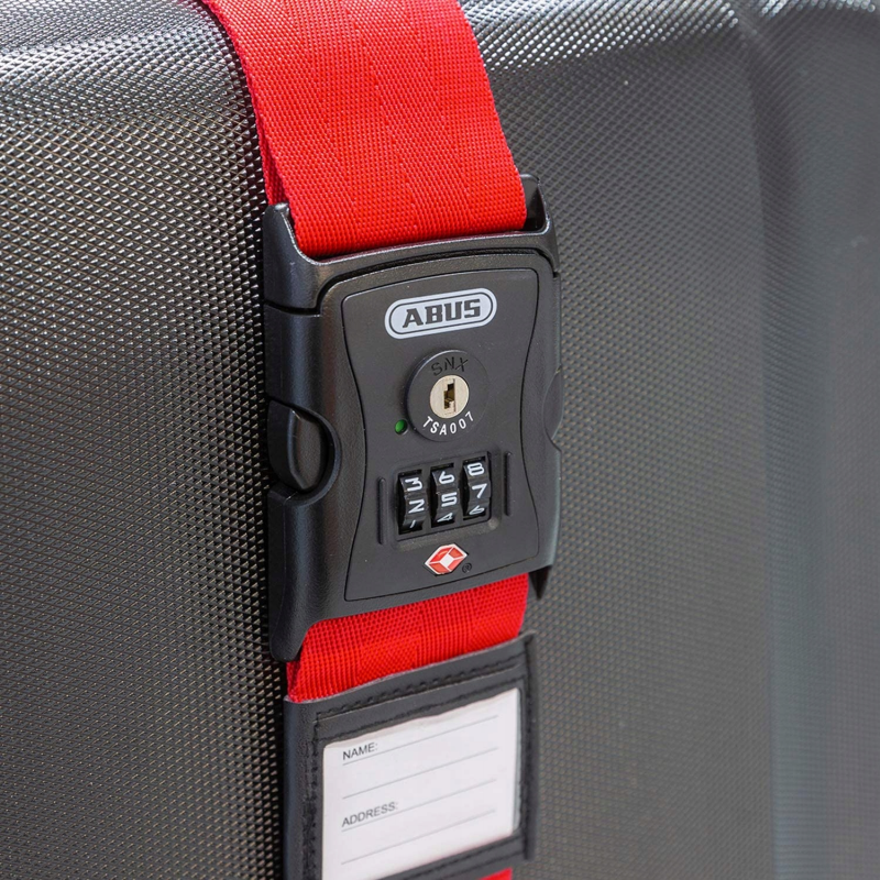 CINTA AJUSTÁVEL ABUS 620TSA VERMELHO