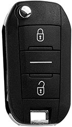 COMANDO AUTO SILCA - (HU 83R30) P/PEUGEOT/CITROEN - 3 BOTÕES