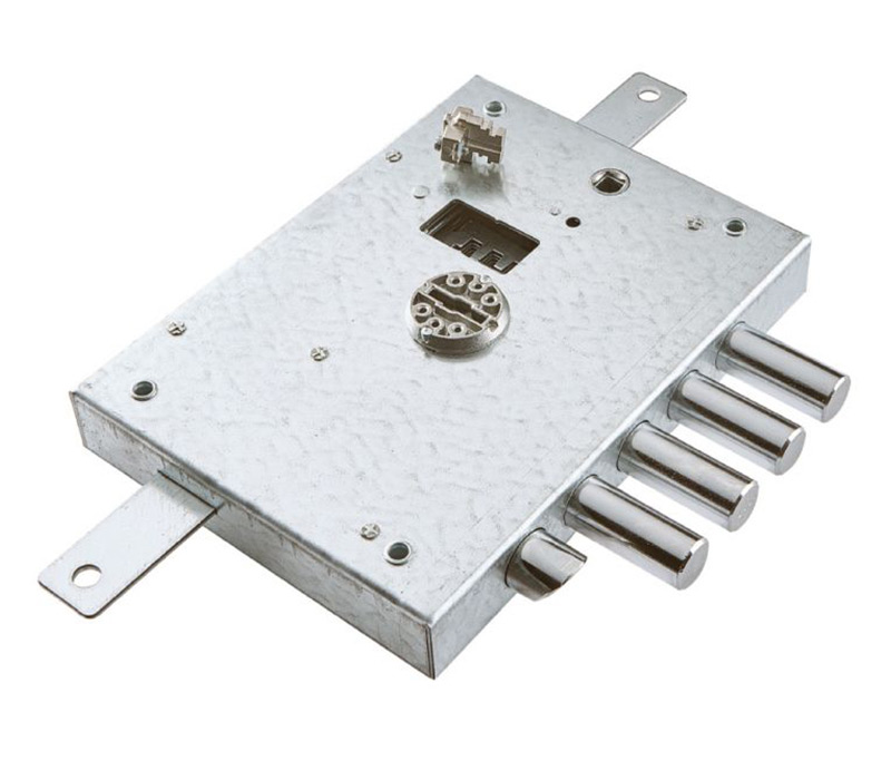 FECHADURA DIERRE P/ PORTA BLINDADA COM CHAVE DUPLO PALHETÃO (ASSO5/AT4) ESQUERDA