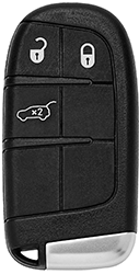 COMANDO AUTO SILCA - (CY24AP28) DE PROXIMIDADE P/FIAT - 3 BOTÕES