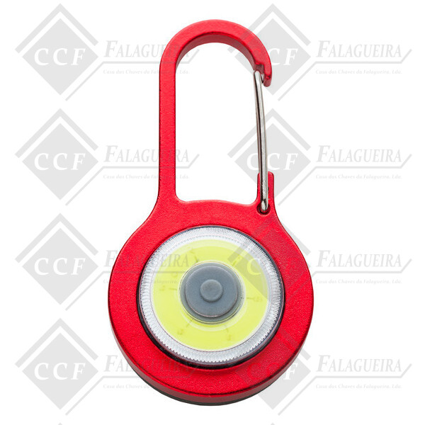 PORTACHAVE DISCO LANTERNA MOSQUETÃO - 12 UNIDADES - AVK404091