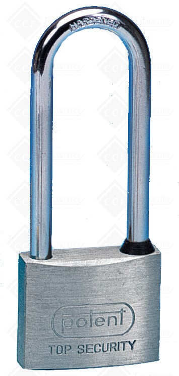 CADEADO POTENT ARGOLA ALTA ( 2790MB )- 50mm - CROMADO -BLISTER