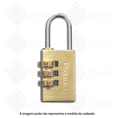 CADEADO POTENT C/ CÓDIGO 30 mm - Refª 9030CO