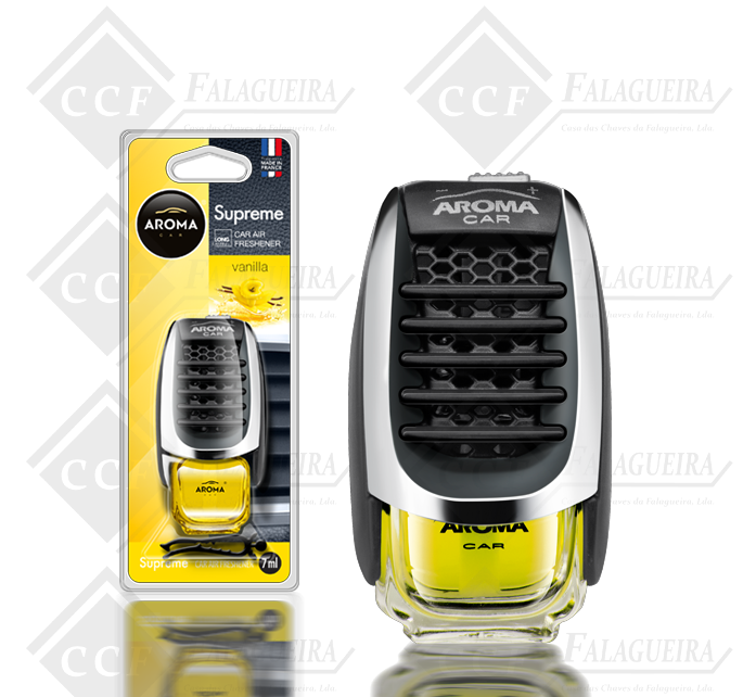 AMBIENTADORES AROMA CAR -SUPREME VANILLA