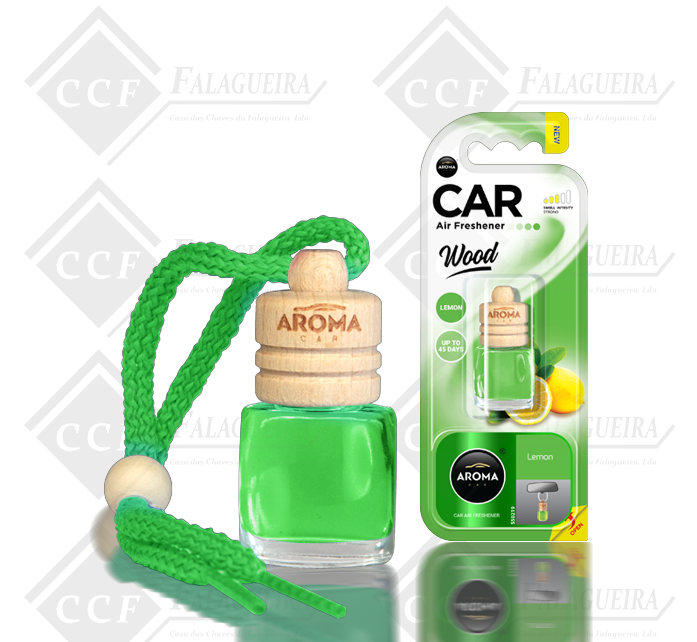 AROMA CAR WOOD LEMON 6ML