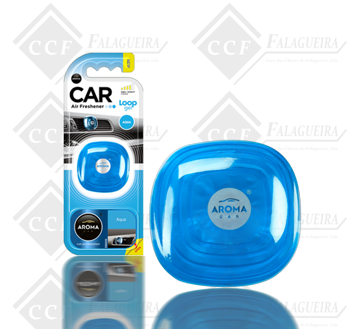 AROMA CAR LOOP GEL AQUA