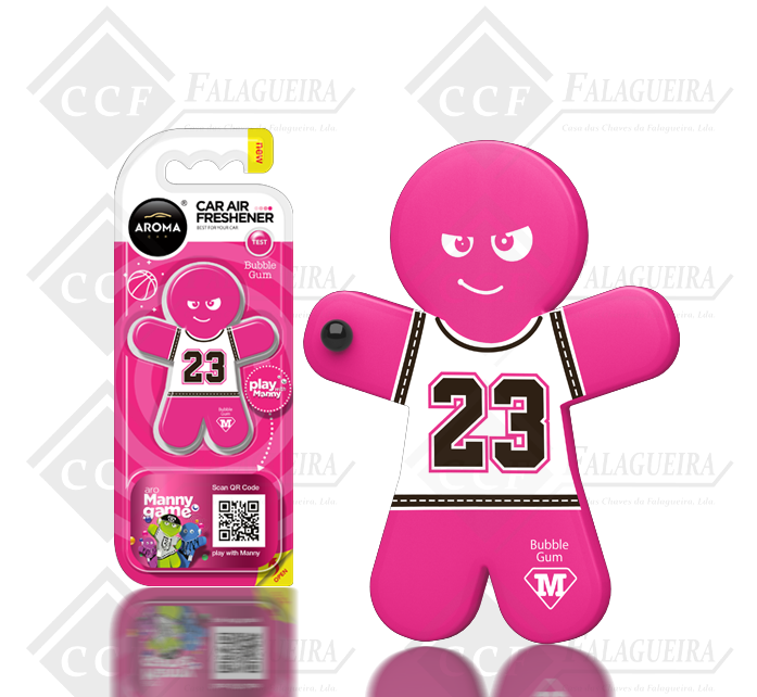 AROMA CAR MANNY BUBBLE GUM