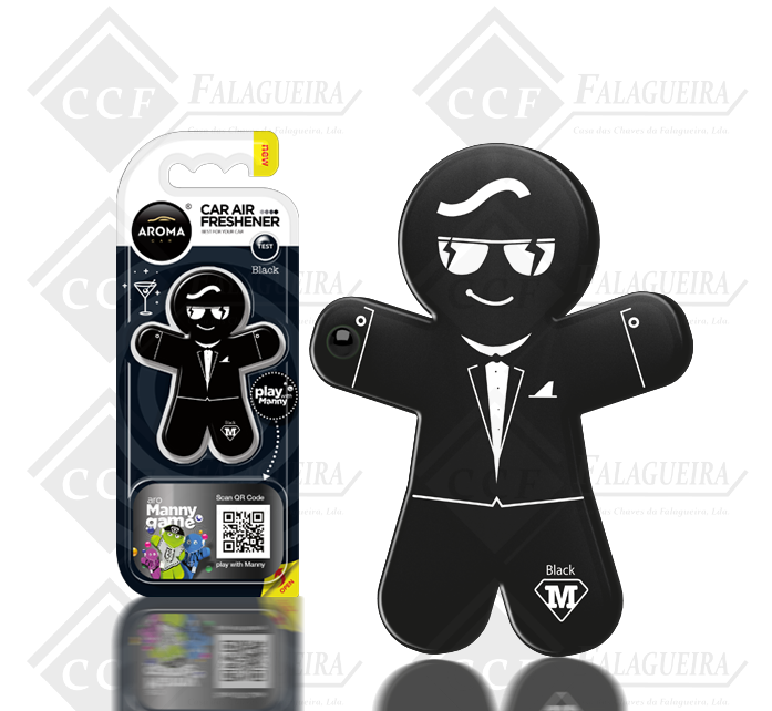 AROMA CAR MANNY BLACK