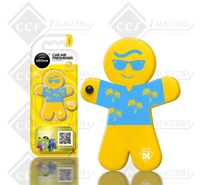 AROMA CAR MANNY VANILLA