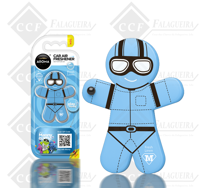 AROMA CAR MANNY FRESH LINEN