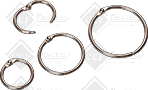 ARGOLAS EM AÇO DE 50mm COM ABERTURA  - AVK131005 - unidade