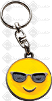 PORTACHAVE EMOJI - Fixe c/ óculos  - AVK7259