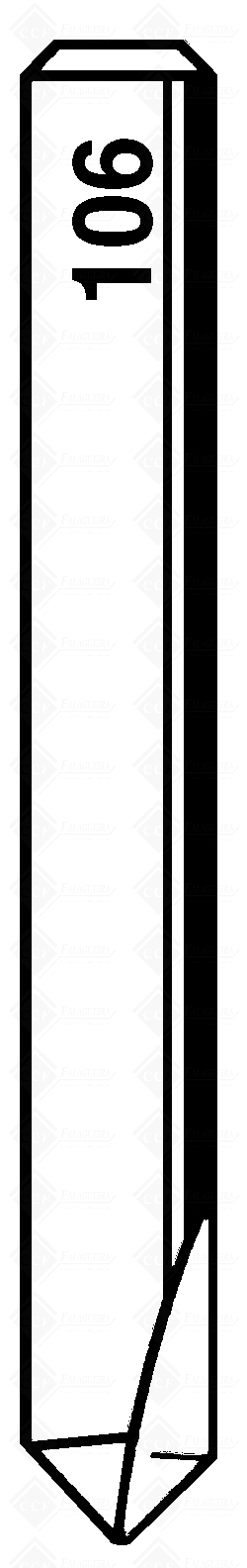 FRESA W106 WIDIA - D709243ZB