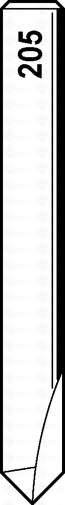 FRESA W205 WIDIA - D710776ZB