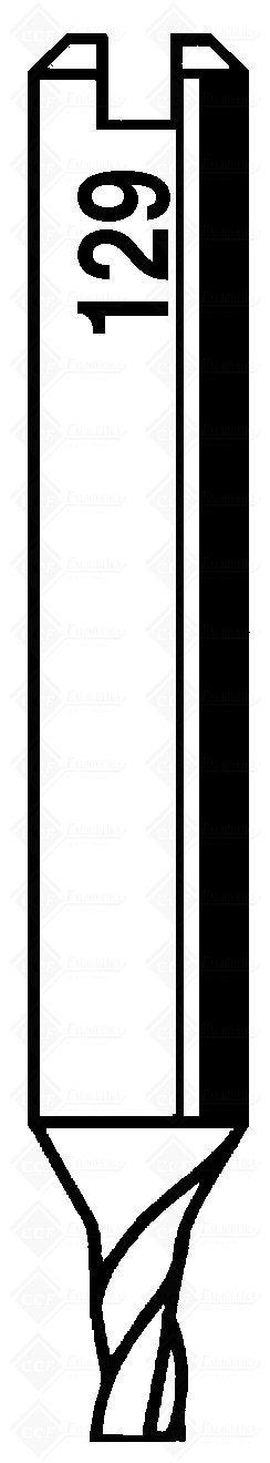 FRESA W129 WIDIA - D711604ZB