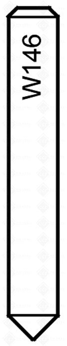 FRESA W146 WIDIA - D734267ZB - P/TRIAX/GRAVAÇÃO