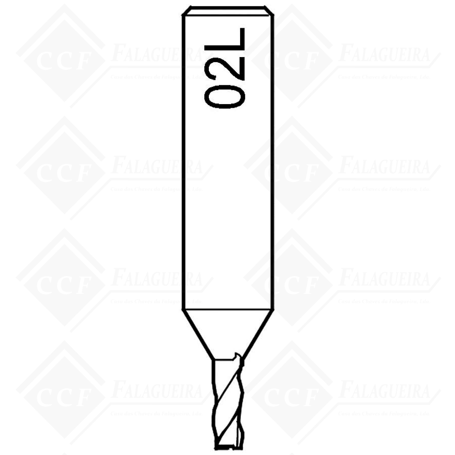 FRESA 02L - FUTURA - P/ FIAT - D743671ZB