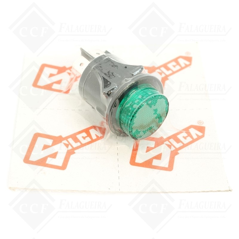 INTERRUPTOR VERDE FRONTAL BRAVO SOFER2P-D925086ZR