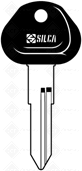 CHAVES AUTO C/ PLASTICA (DAT 14P) LATÃO