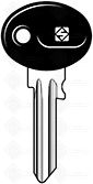 CHAVES AUTO C/ PLASTICA (DM 1RP) = DM 1R