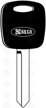 CHAVE AUTO C/ PLASTICA (FO 39CP) - LATÃO